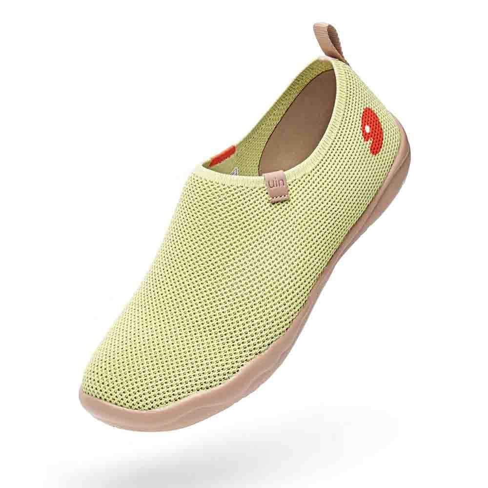 UIN Footwear Men Toledo Knitted Pale Green Men Canvas loafers