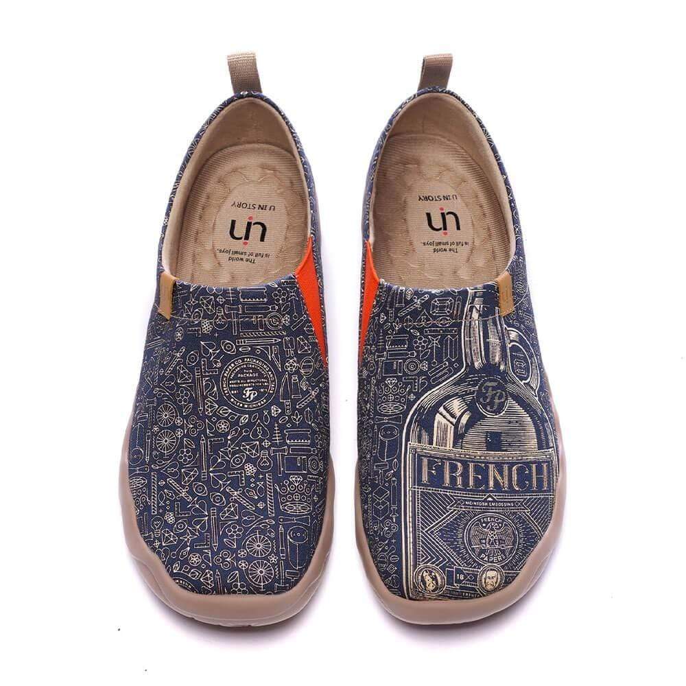 UIN Footwear Men Wine Not? Canvas loafers