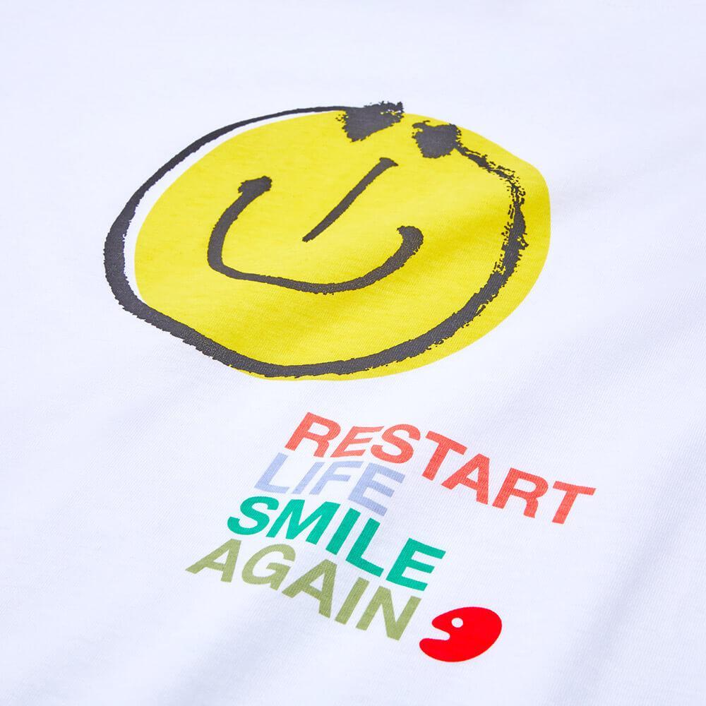 UIN Footwear T-shirt Smiley T-shirt Canvas loafers