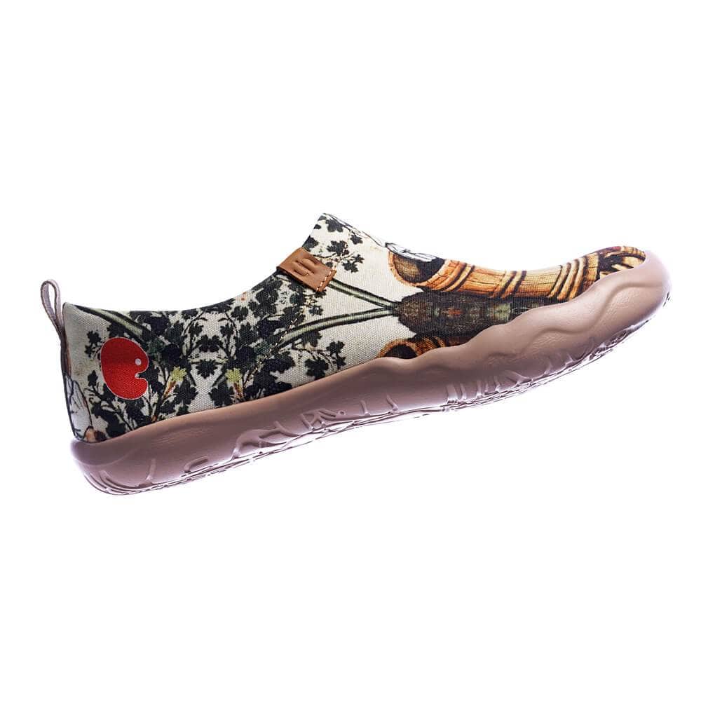 UIN Footwear Women Art Du Vin-US Local Delivery Canvas loafers