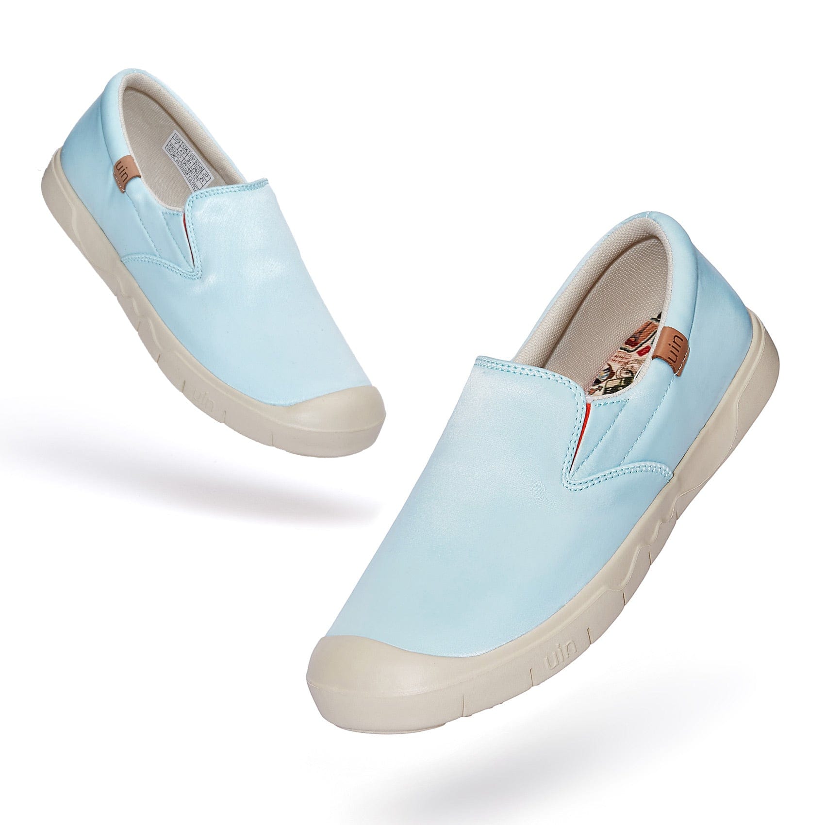 UIN Footwear Women Blue Sky Silk Cadiz I Women Canvas loafers