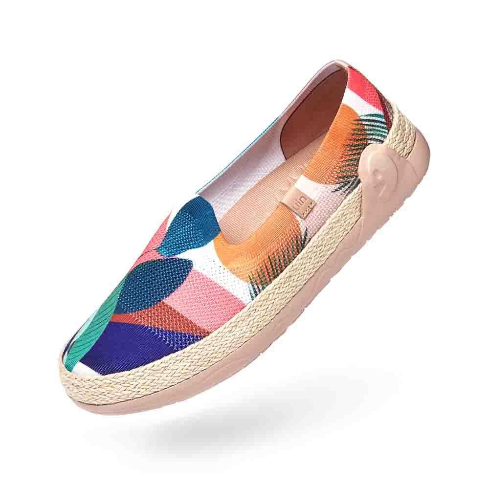 UIN Footwear Women Broad Leaf Marbella-US Local Delivery Canvas loafers