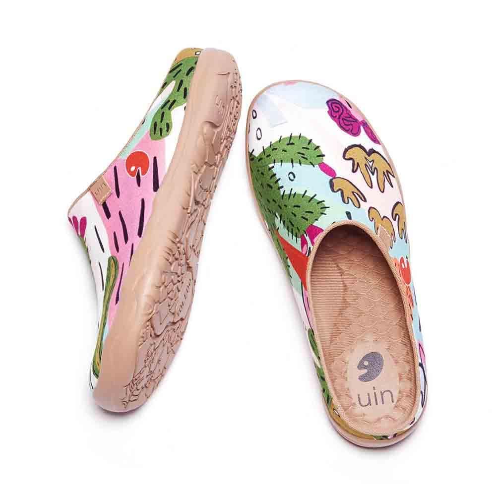 UIN Footwear Women Cactus Slipper-US Local Delivery Canvas loafers