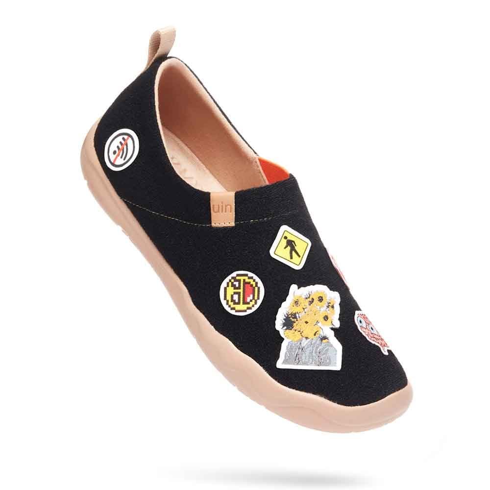 UIN Footwear Women DIY UIN With Themes Women Canvas loafers