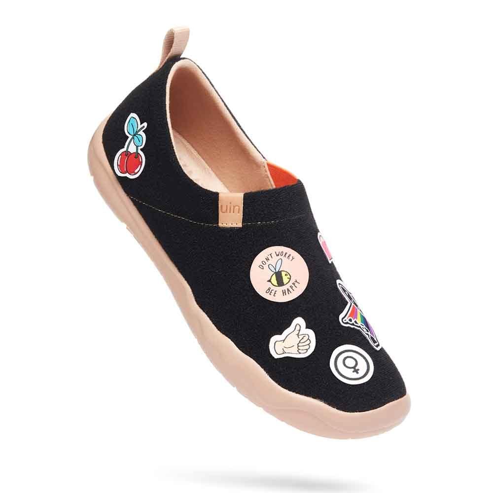 UIN Footwear Women DIY UIN With Themes Women Canvas loafers