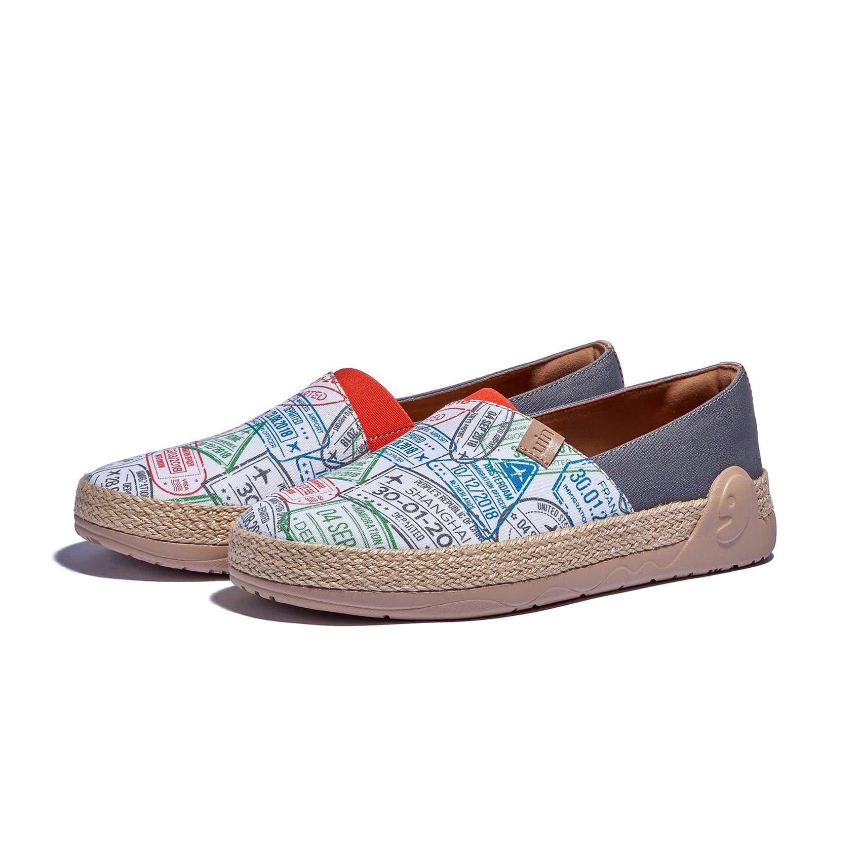 UIN Footwear Women Flight Diary Marbella I Women Canvas loafers