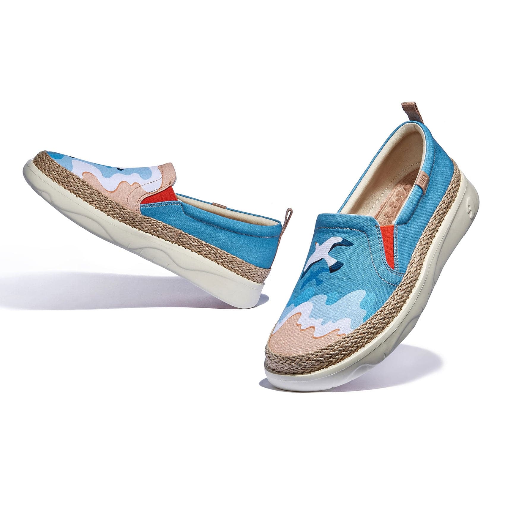 UIN Footwear Women Flying by Sea Tarragona I Women Canvas loafers