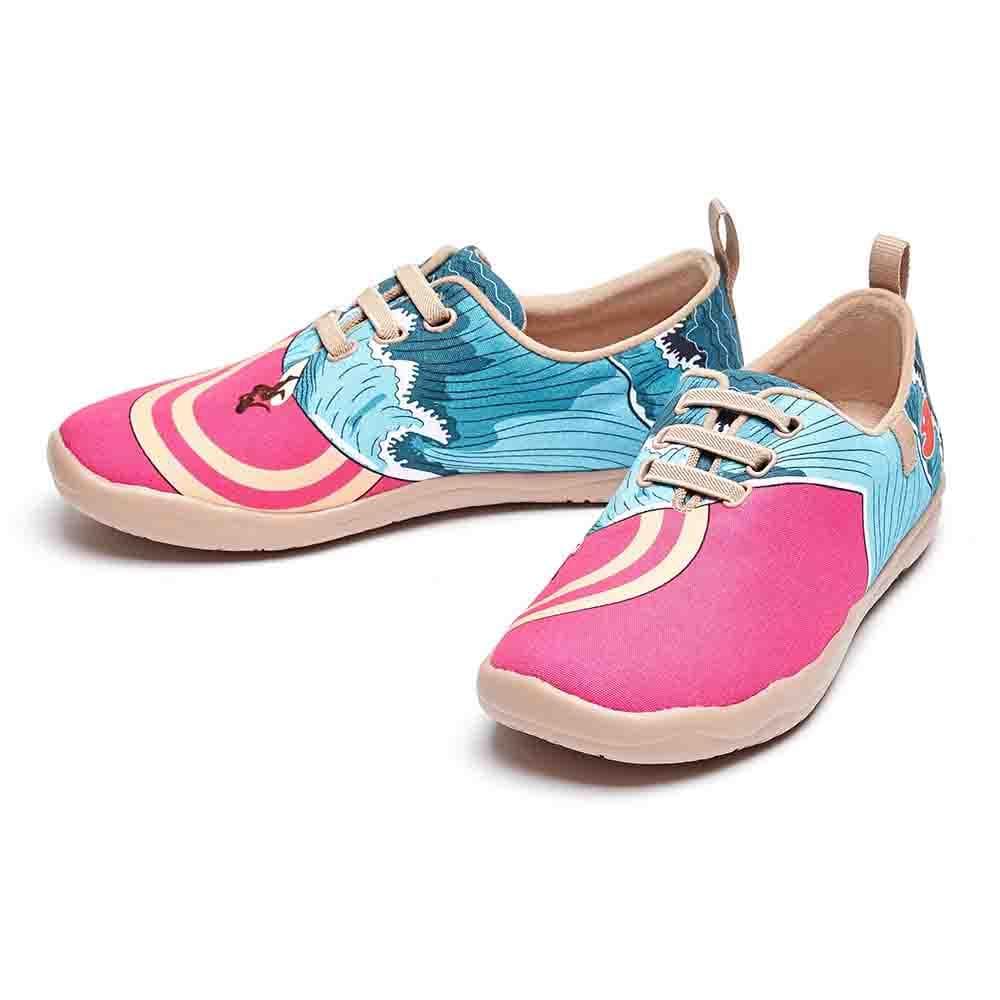 UIN Footwear Women Go Surfing Canvas loafers