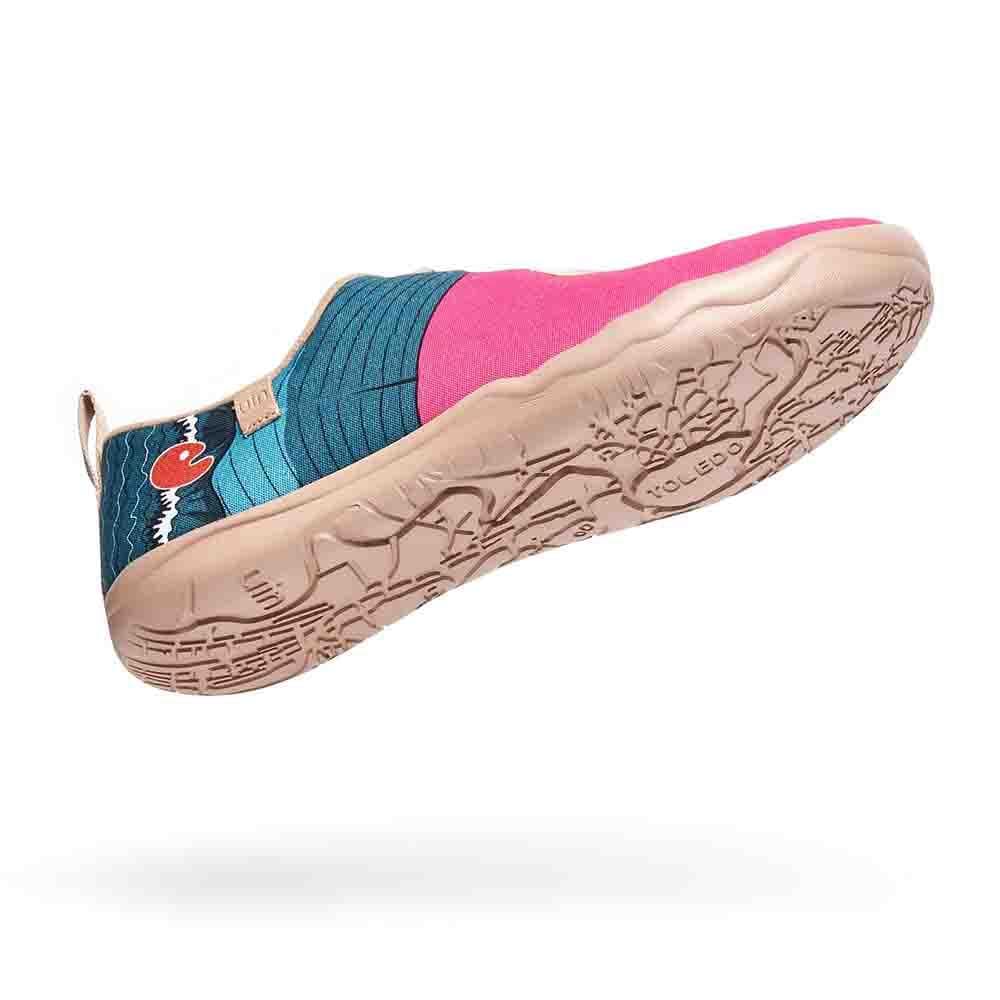 UIN Footwear Women Go Surfing Canvas loafers