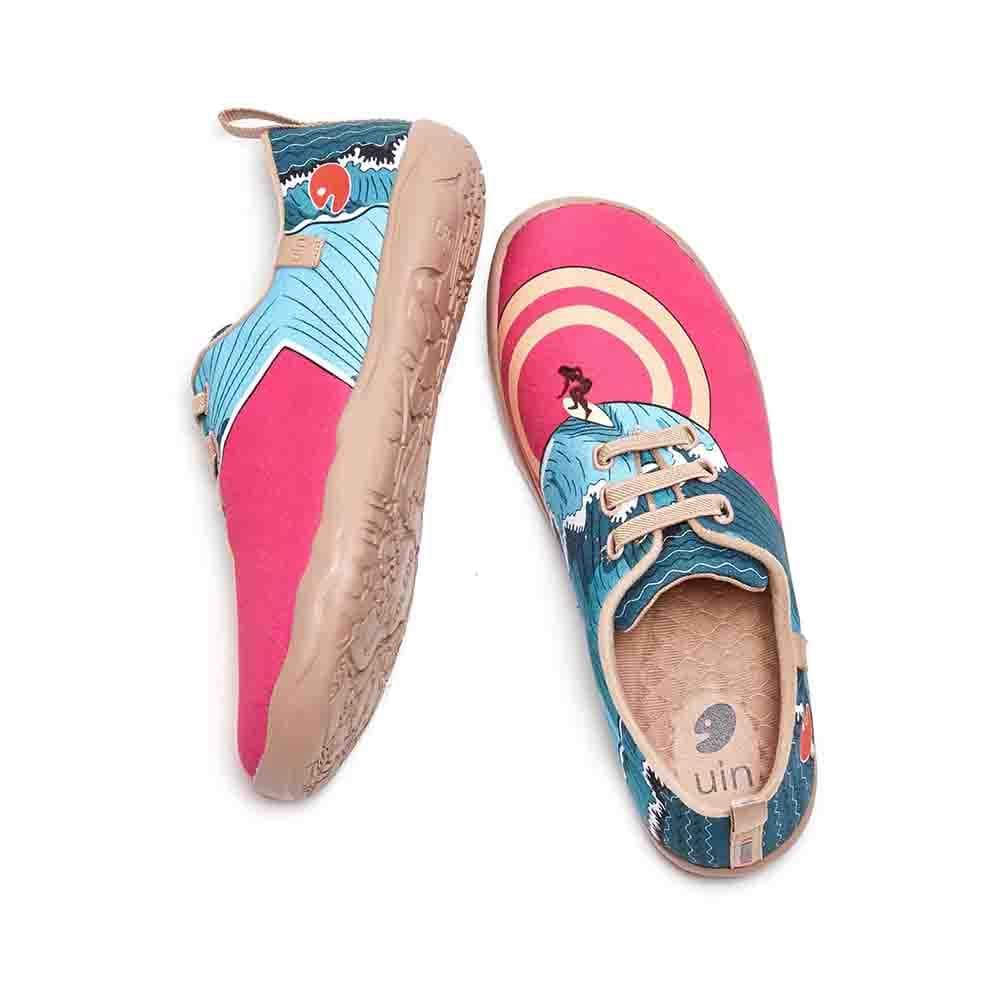 UIN Footwear Women Go Surfing Canvas loafers