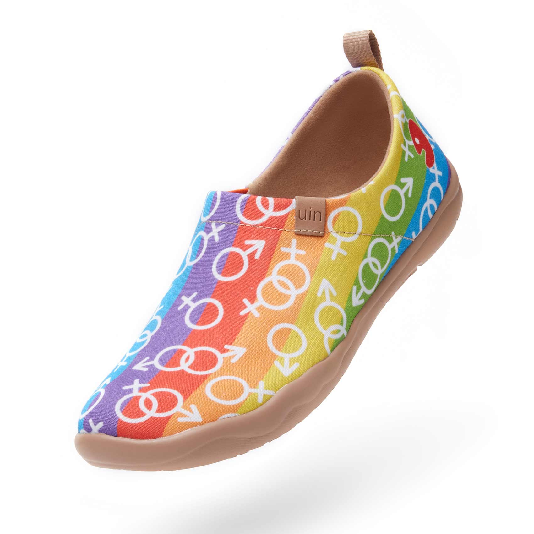 UIN Footwear Women Love is Love Toledo I Women Canvas loafers