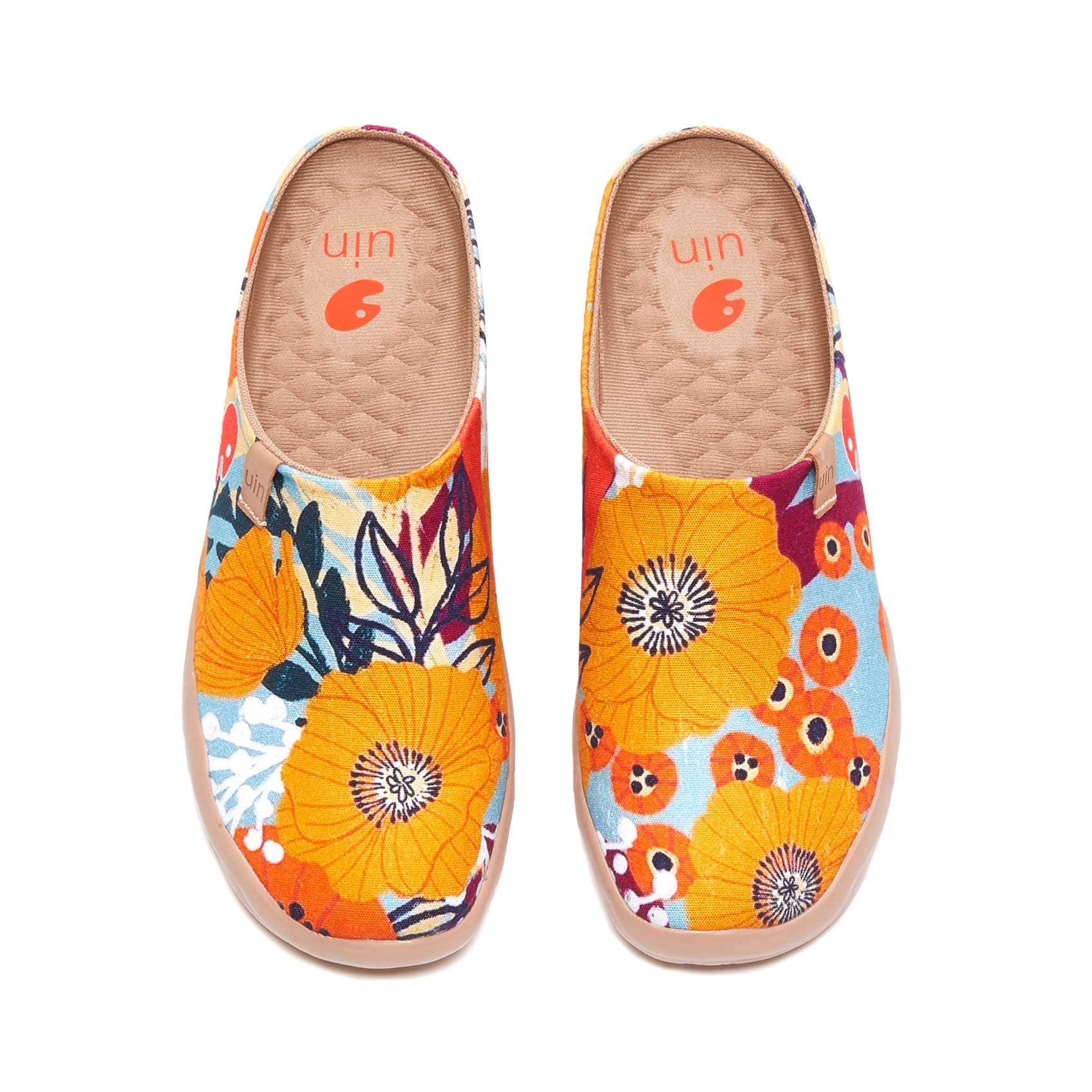 UIN Footwear Women Marigolds Malaga Slipper Women-US Local Delivery Canvas loafers