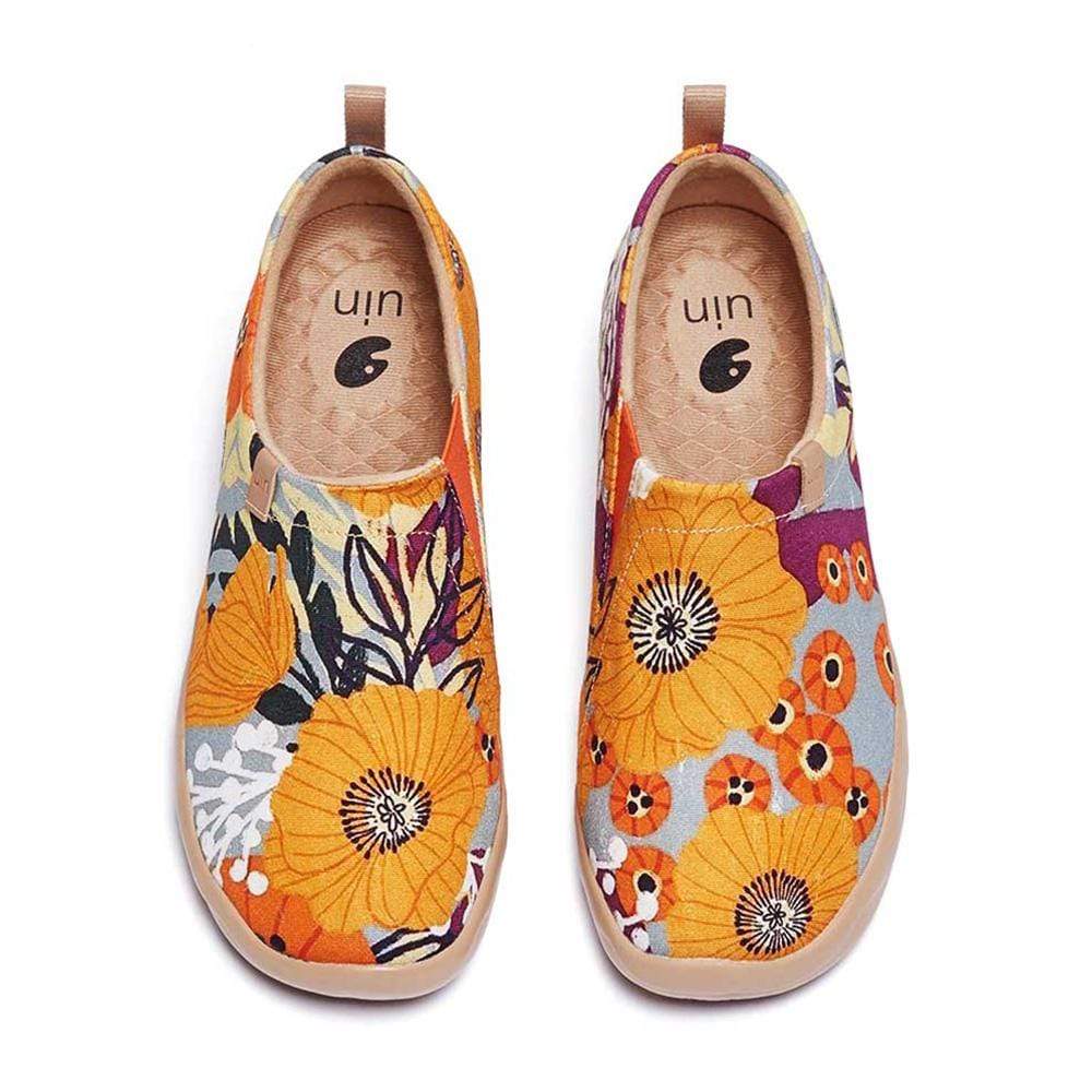 UIN Footwear Women Marigolds-US Local Delivery Canvas loafers