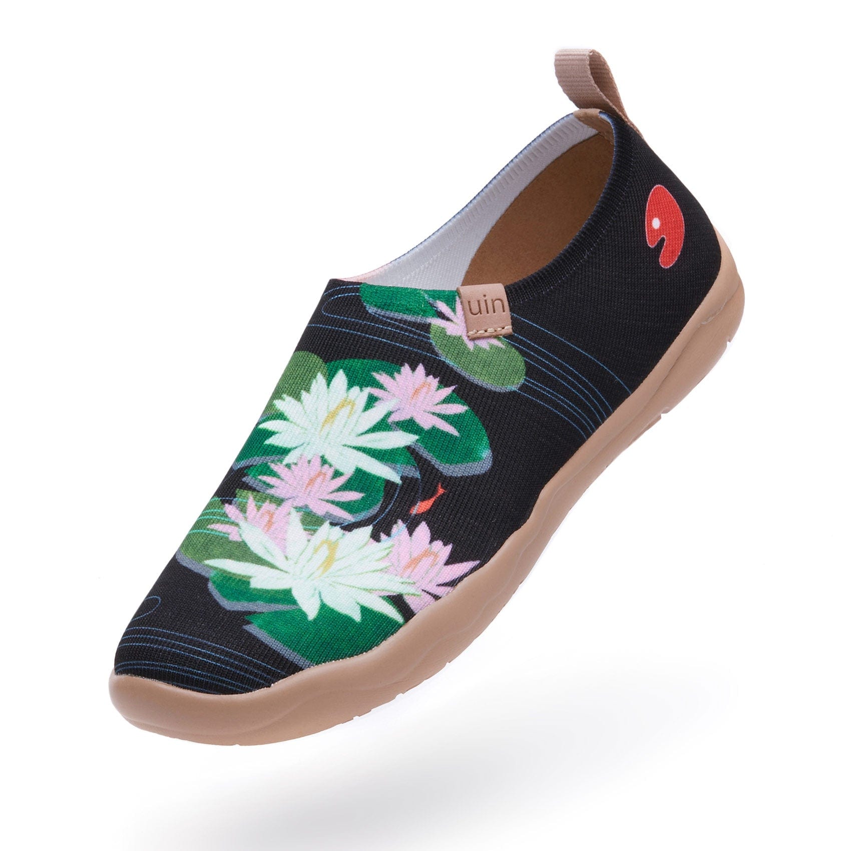 UIN Footwear Women Monet The Water-Lily Pond V2 Women-US Local Delivery Canvas loafers