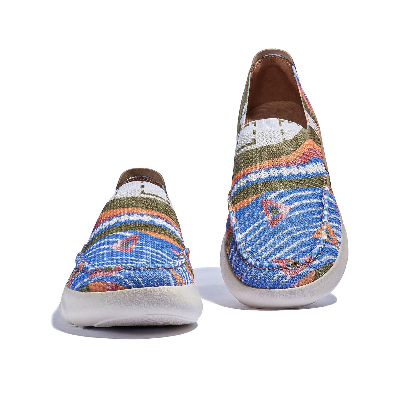 UIN Footwear Women Morandi Ocean Mojacar I Women Canvas loafers