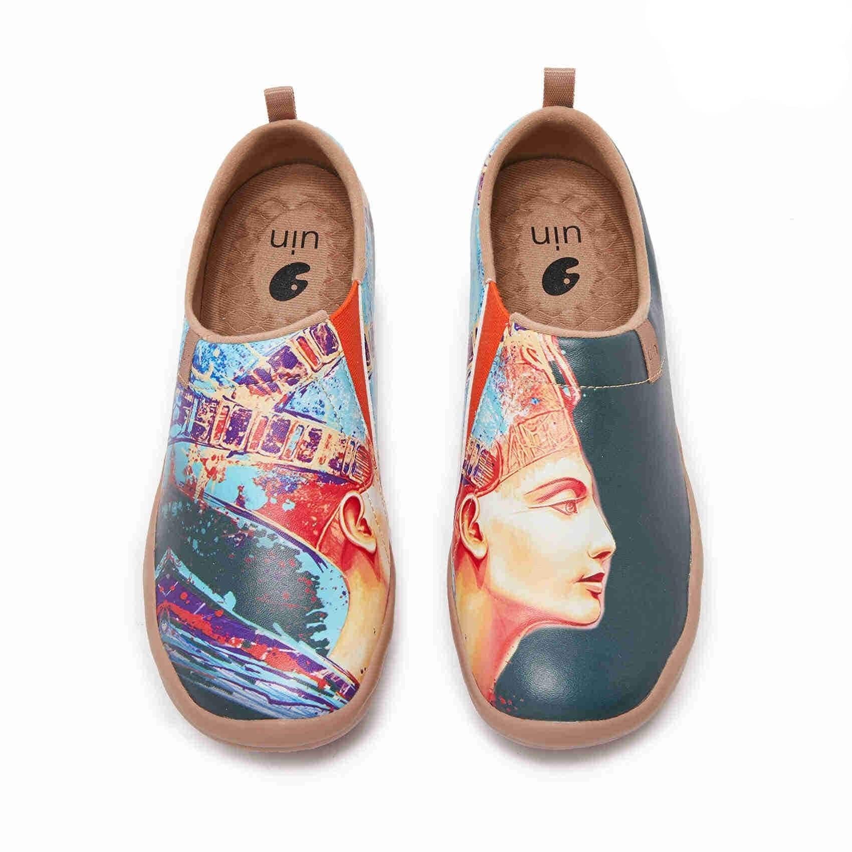 UIN Footwear Women Nefertiti-US Local Delivery Canvas loafers