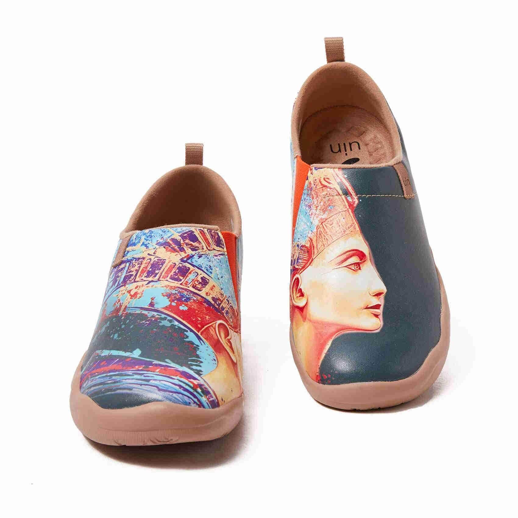 UIN Footwear Women Nefertiti-US Local Delivery Canvas loafers