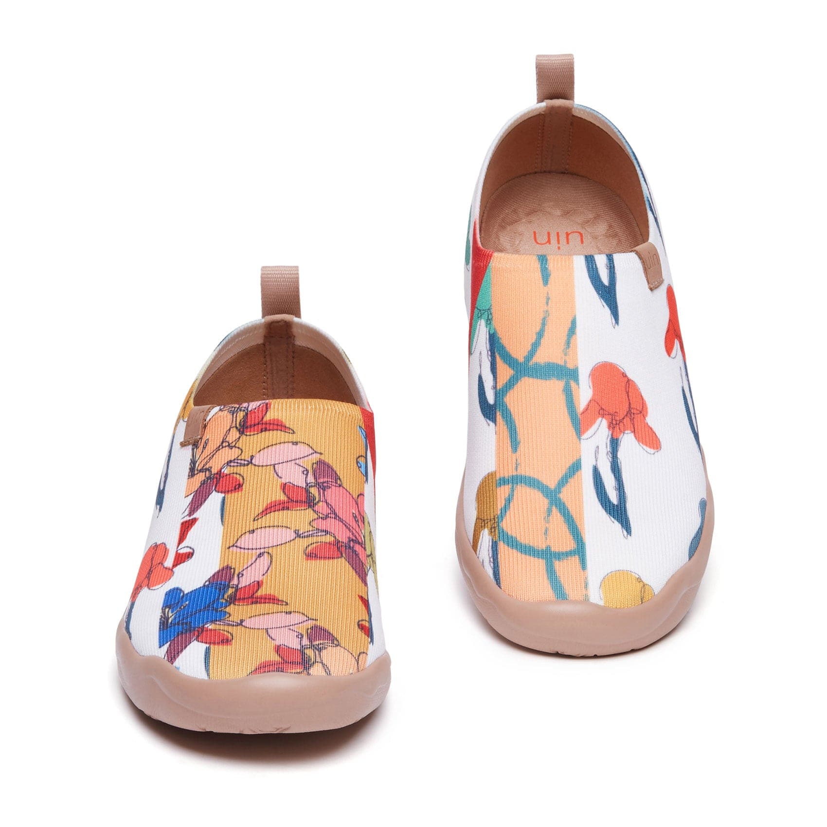 UIN Footwear Women Painted Lily Toledo I Women Canvas loafers