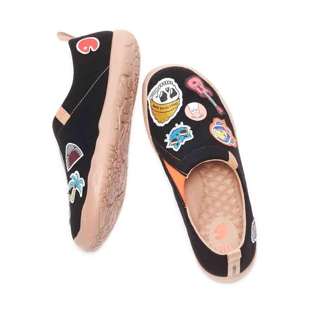 UIN Footwear Women Play it Yourself Themes Women Canvas loafers