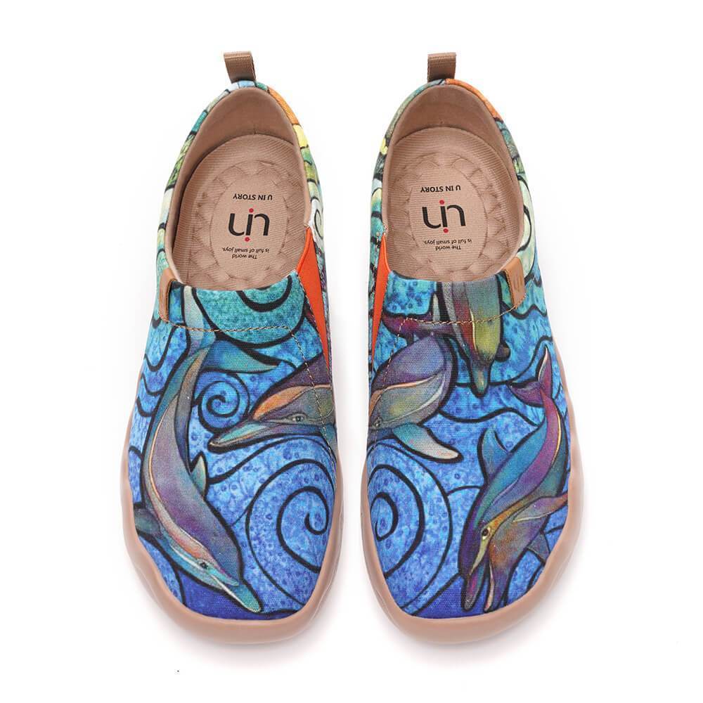 UIN Footwear Women Porpoise-US Local Delivery Canvas loafers