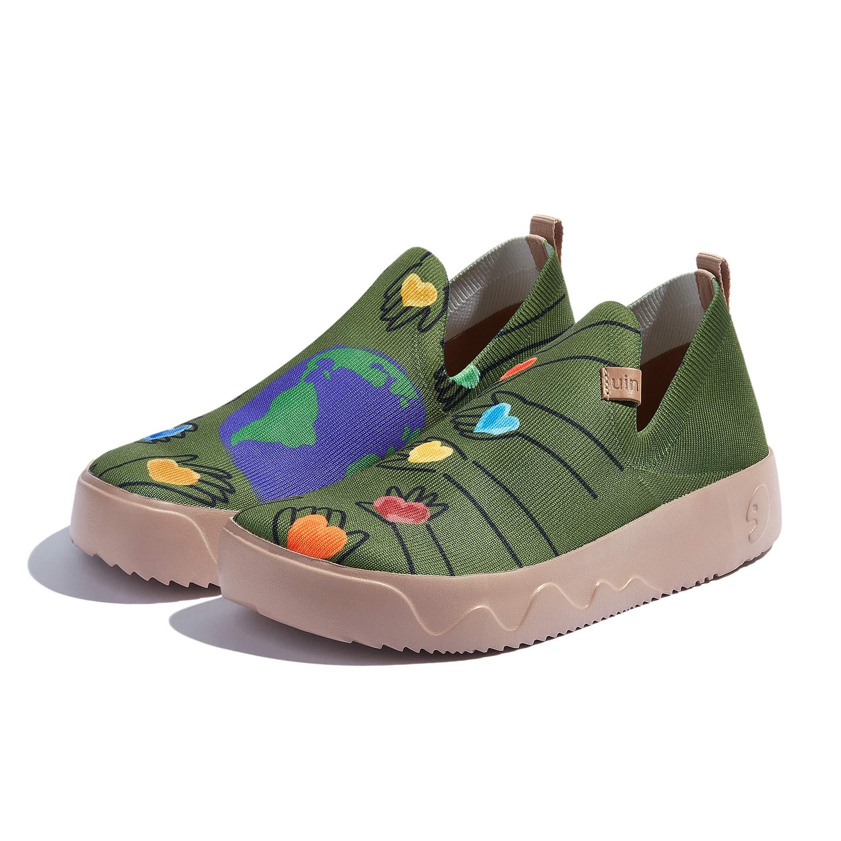 UIN Footwear Women Save the Earth Fuerteventura I Women Canvas loafers