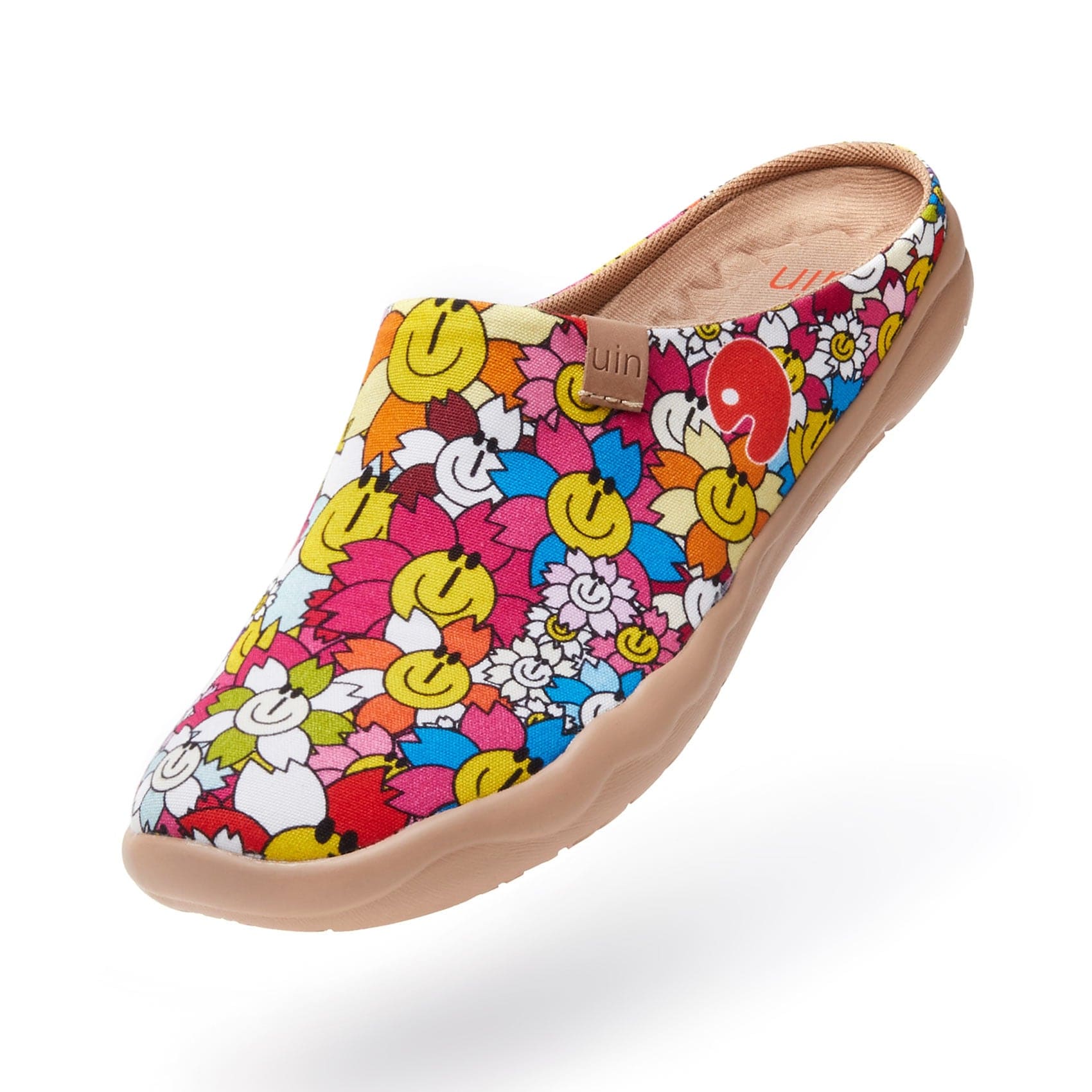 UIN Footwear Women Smiley HANA 2 Malaga Slipper Women-US Local Delivery Canvas loafers