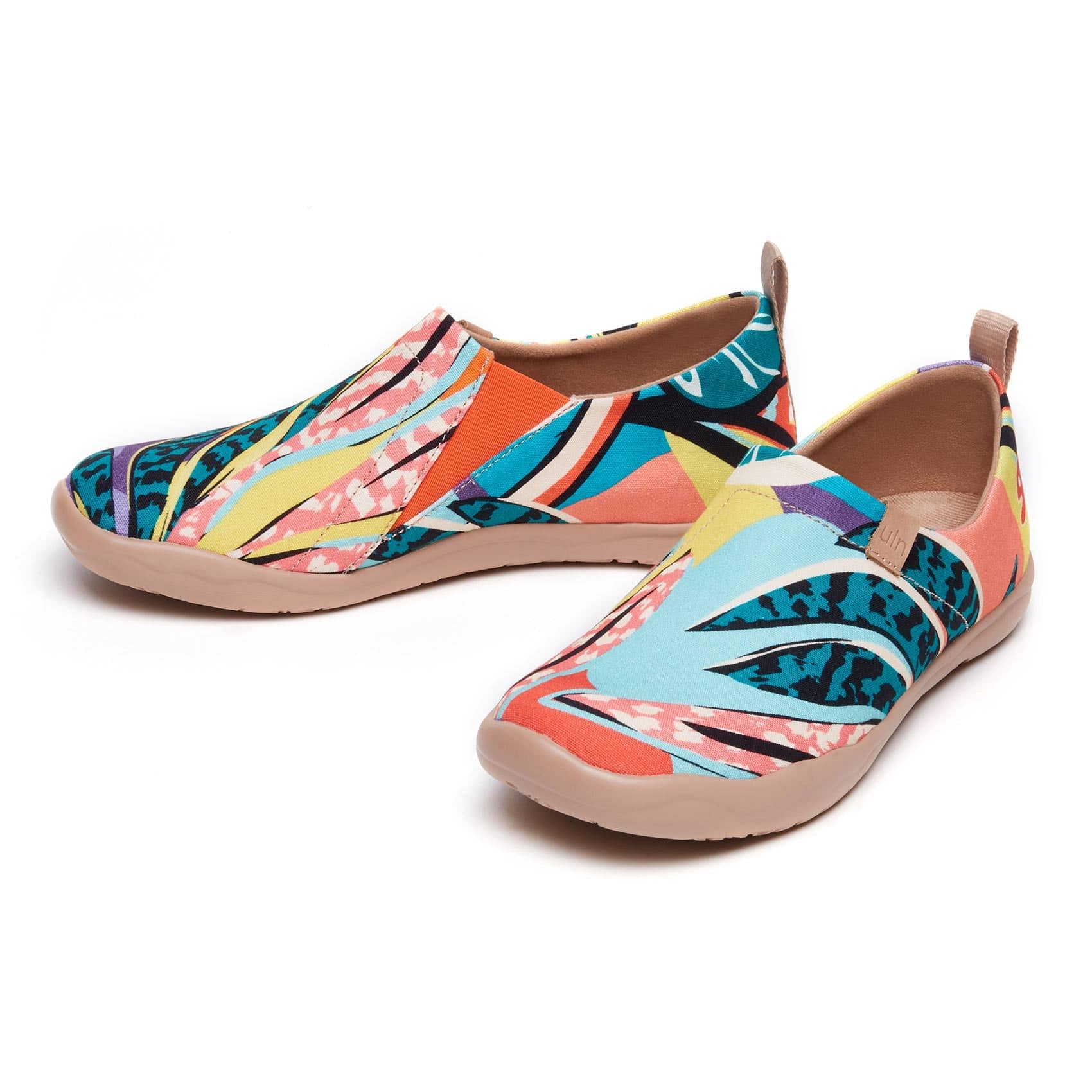 UIN Footwear Women Spread of Nature Toledo I Women Canvas loafers