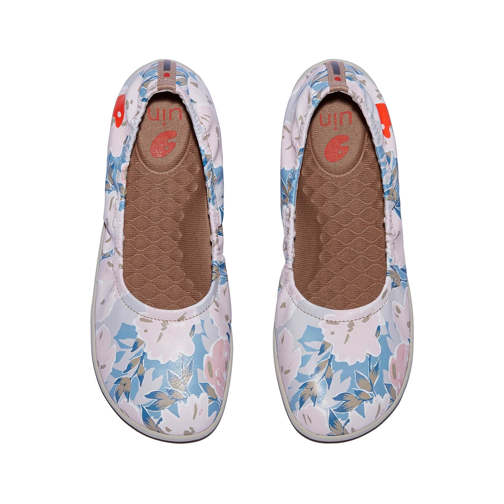 UIN Footwear Women Spring Flower Whisper Illetes IV Women Canvas loafers