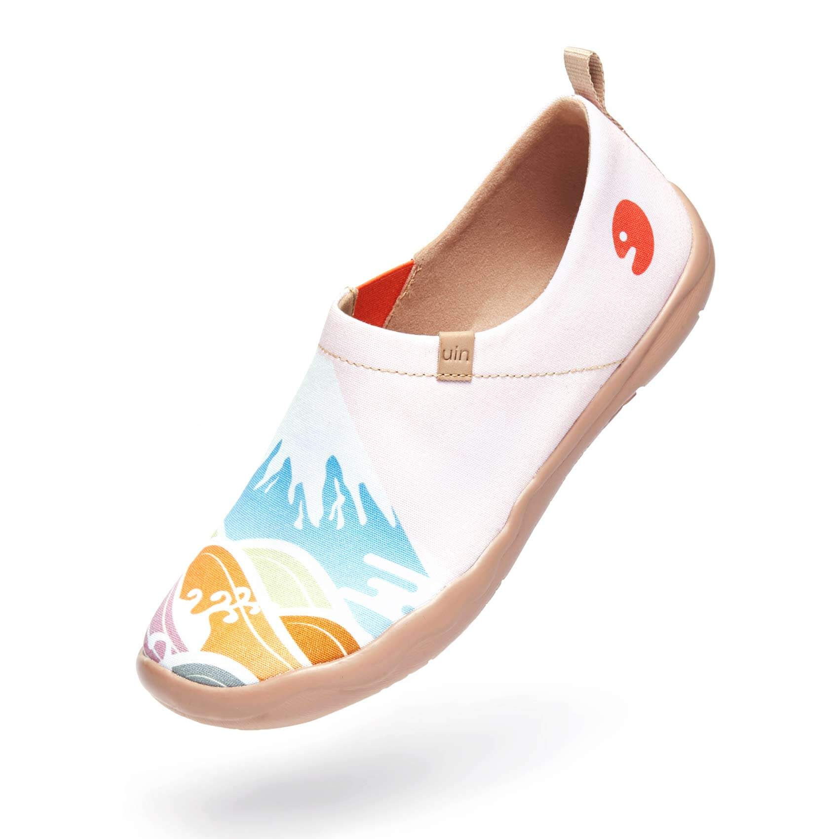 UIN Footwear Women SPRING IN MOUNT FUJI-US Local Delivery Canvas loafers