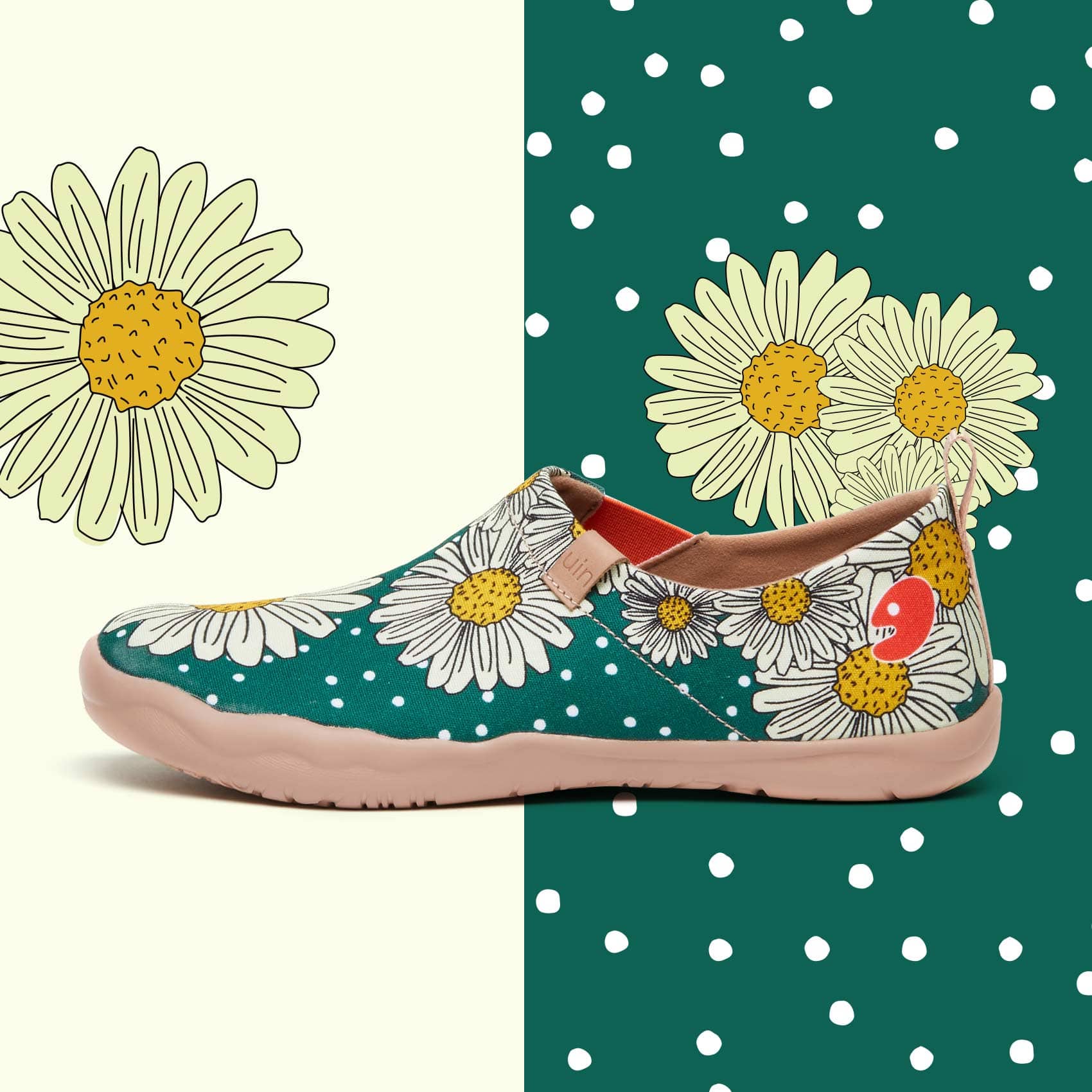 UIN Footwear Women Starnight Daisy Toledo I Women Canvas loafers