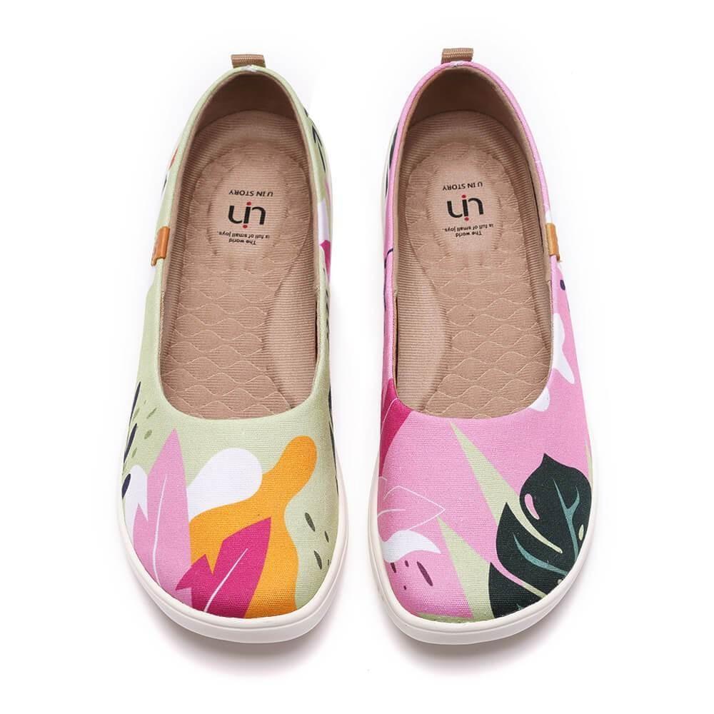 UIN Footwear Women Summer Jungle-US Local Delivery Canvas loafers