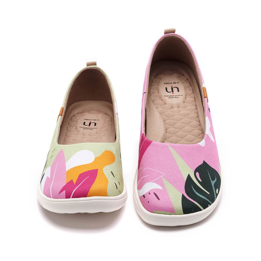 UIN Footwear Women Summer Jungle-US Local Delivery Canvas loafers