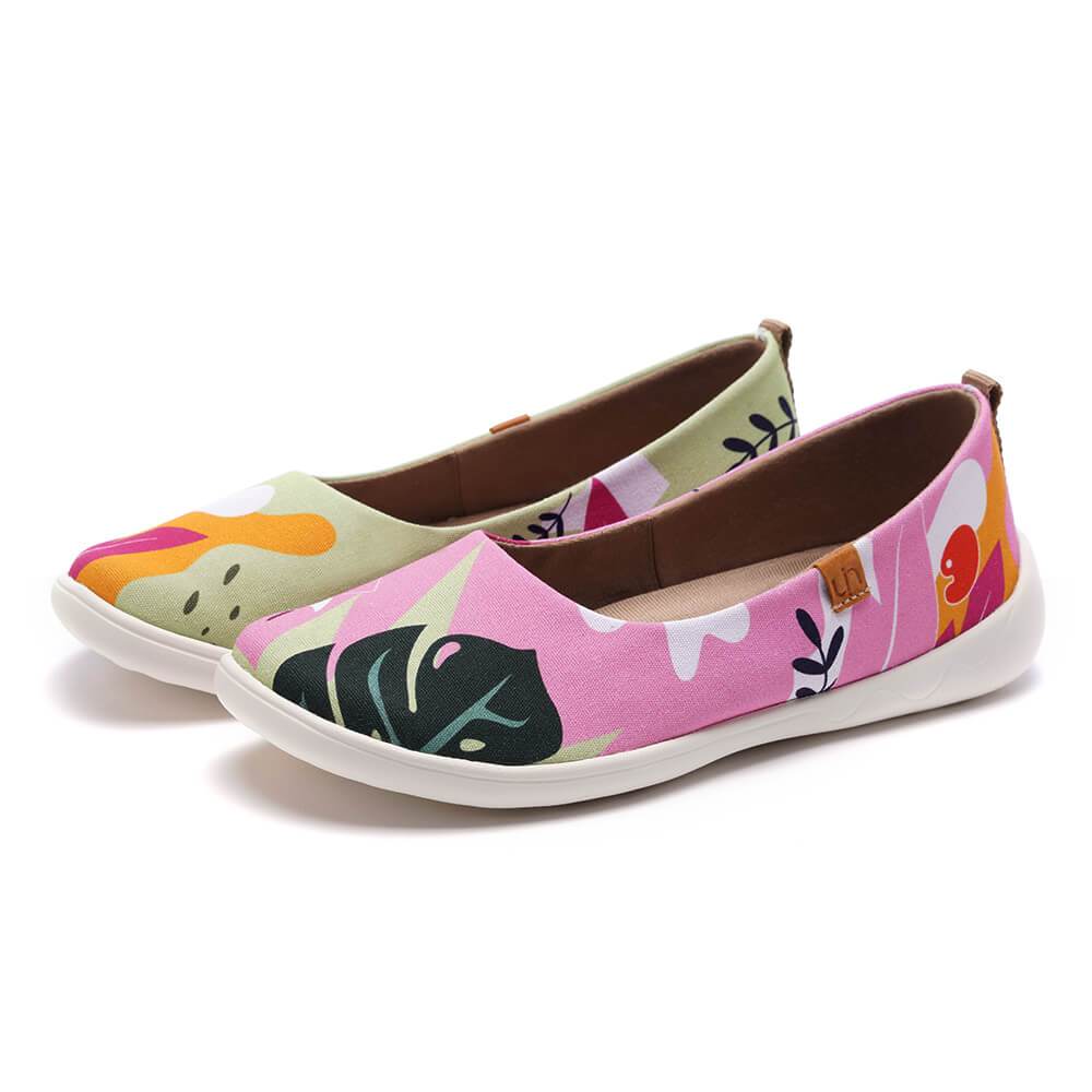 UIN Footwear Women Summer Jungle-US Local Delivery Canvas loafers