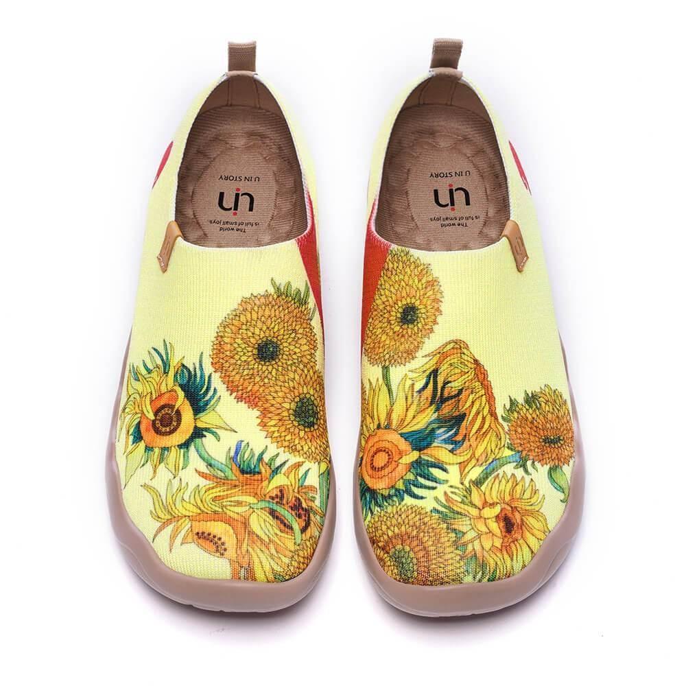 UIN Footwear Women Sunflower Canvas loafers