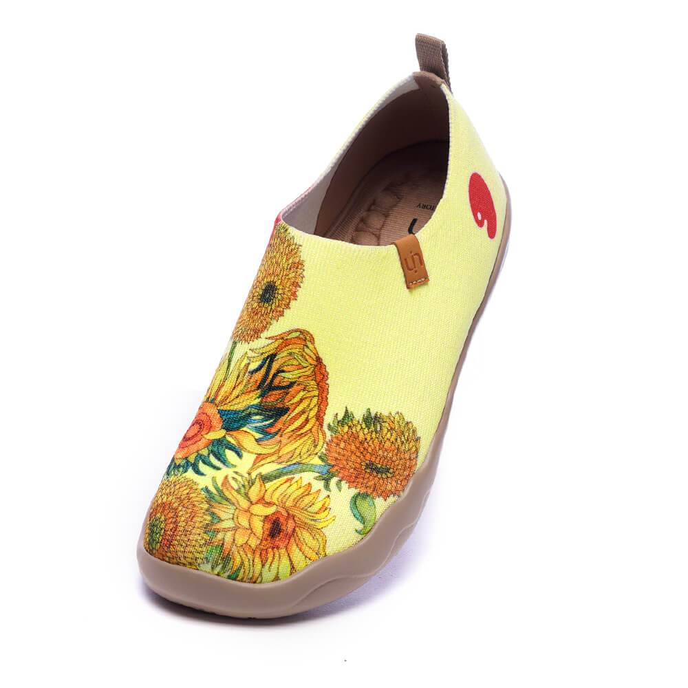 UIN Footwear Women Sunflower Canvas loafers