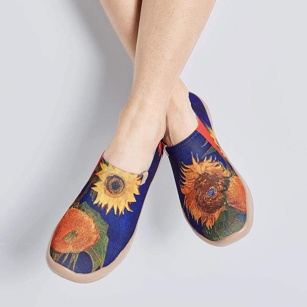 UIN Footwear Women Sunflower II Women-US Local Delivery Canvas loafers