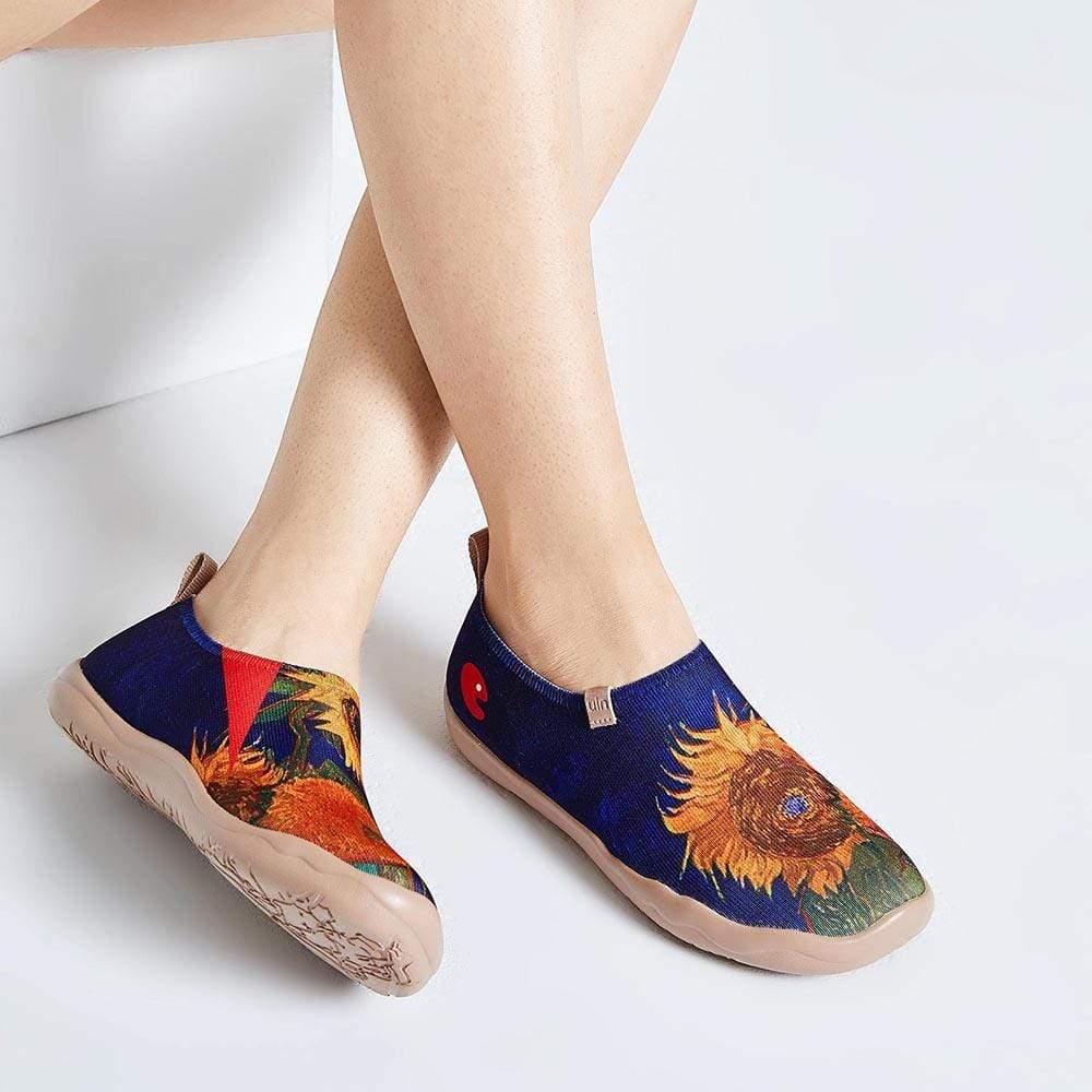 UIN Footwear Women Sunflower II Women-US Local Delivery Canvas loafers