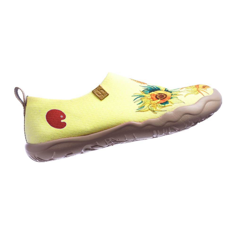 UIN Footwear Women Sunflower-US Local Delivery Canvas loafers