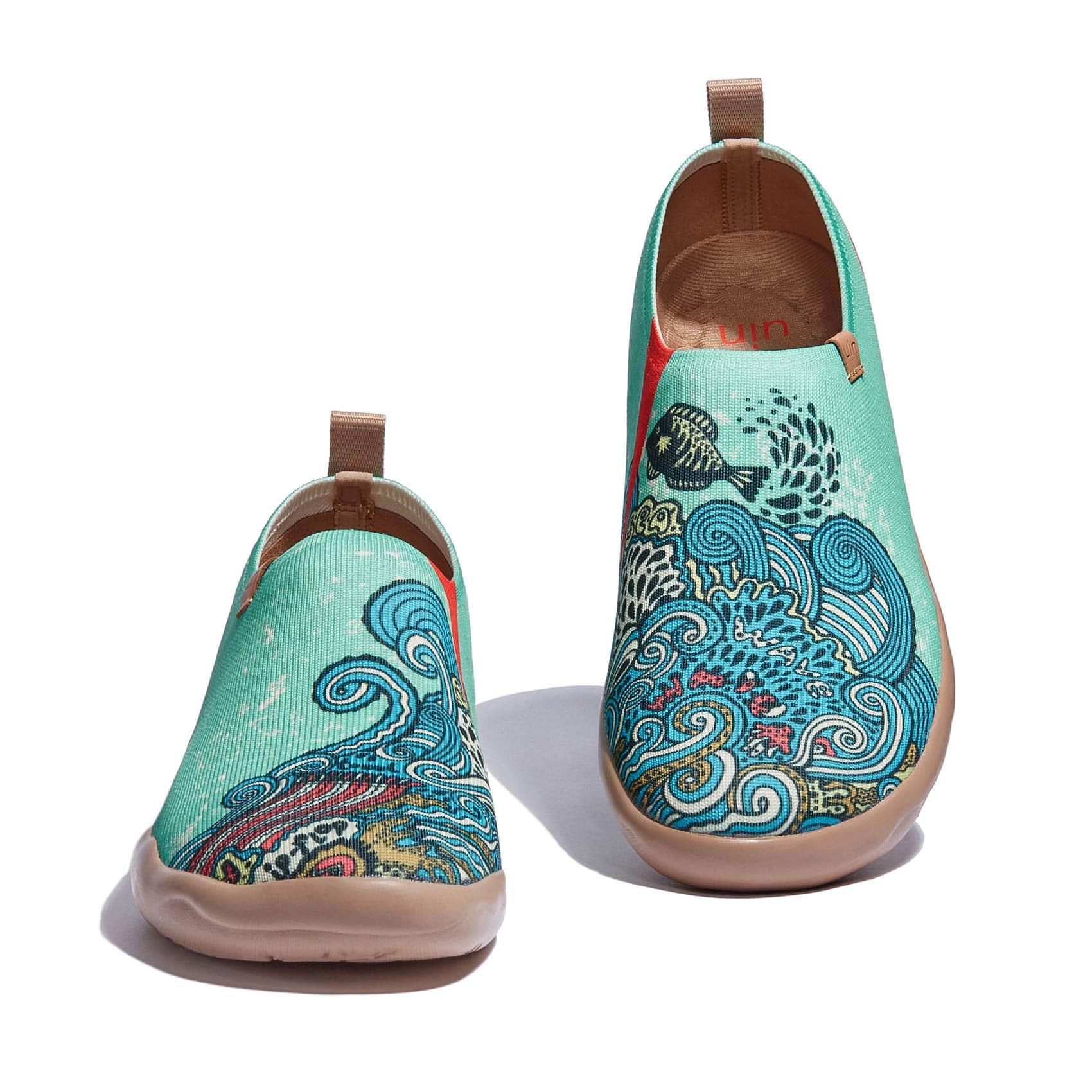 UIN Footwear Women Surfing the Waves Toledo I Women Canvas loafers