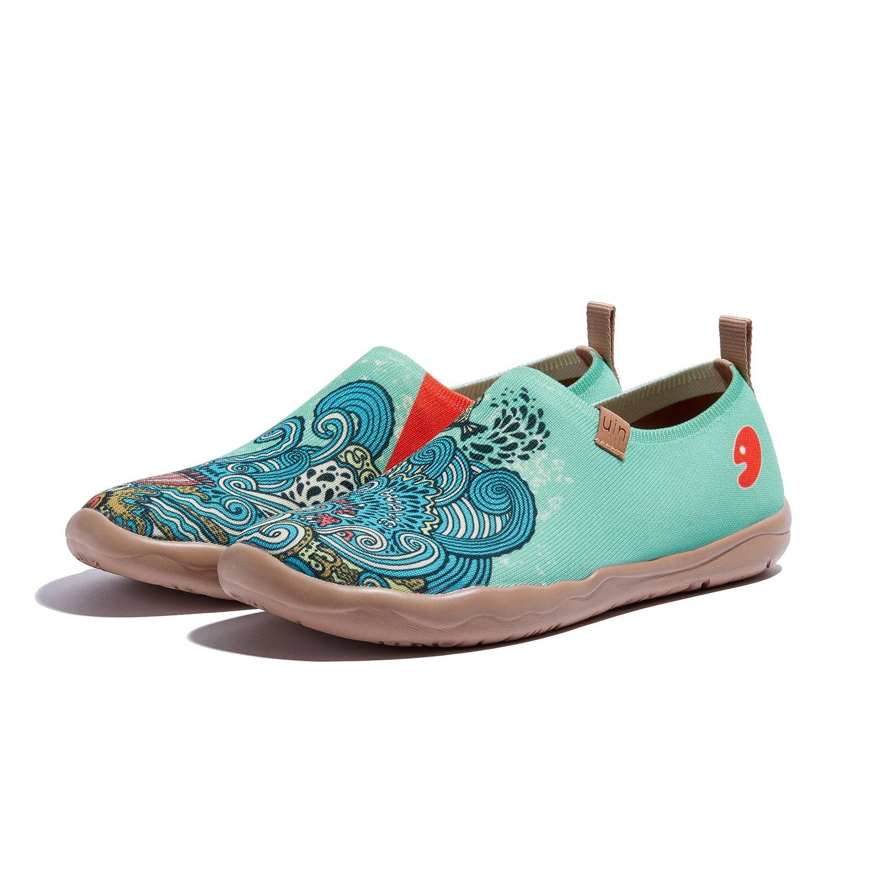 UIN Footwear Women Surfing the Waves Toledo I Women Canvas loafers