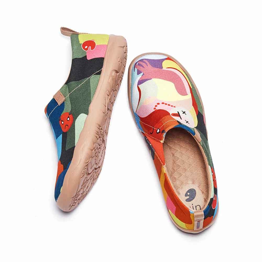 UIN Footwear Women The Dream Canvas loafers