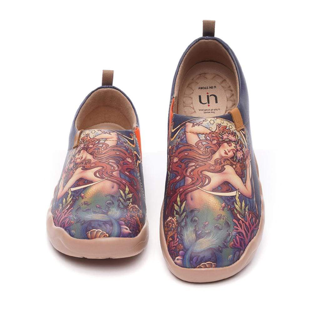 UIN Footwear Women The Little Mermaid Canvas loafers