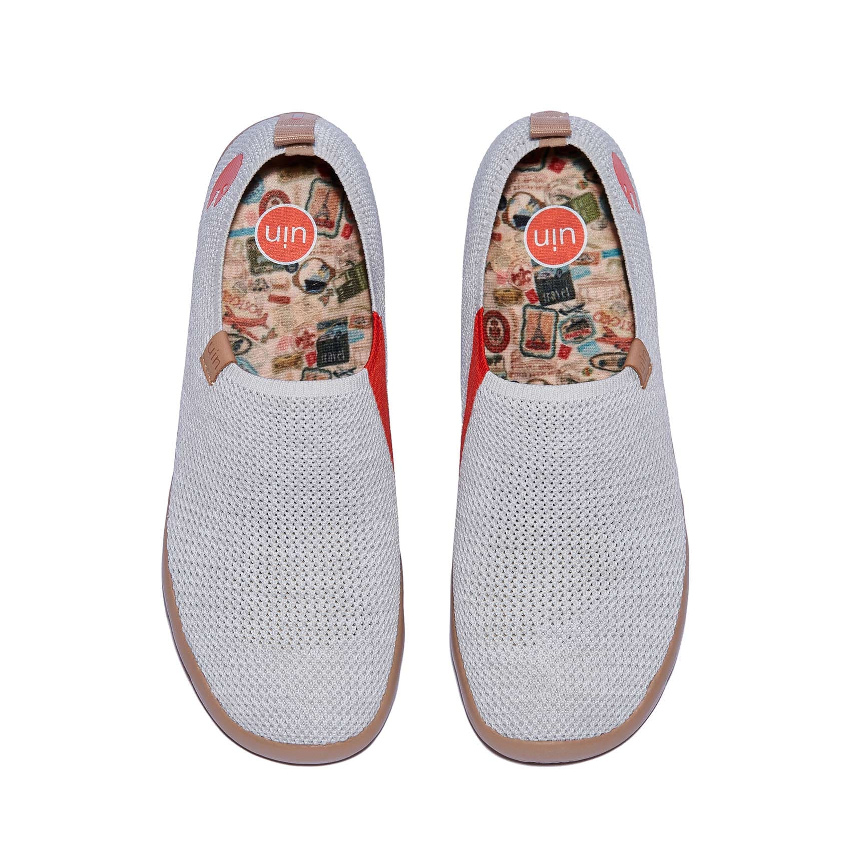 UIN Footwear Women Tulip White Toledo I Women Canvas loafers