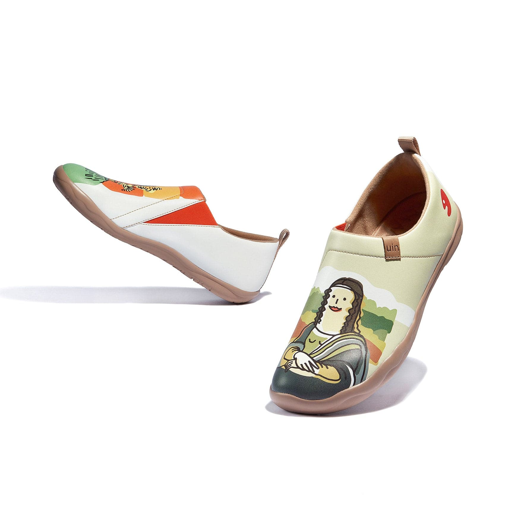 UIN Footwear Women Van Gogh & Mona Lisa Toledo I Women Canvas loafers