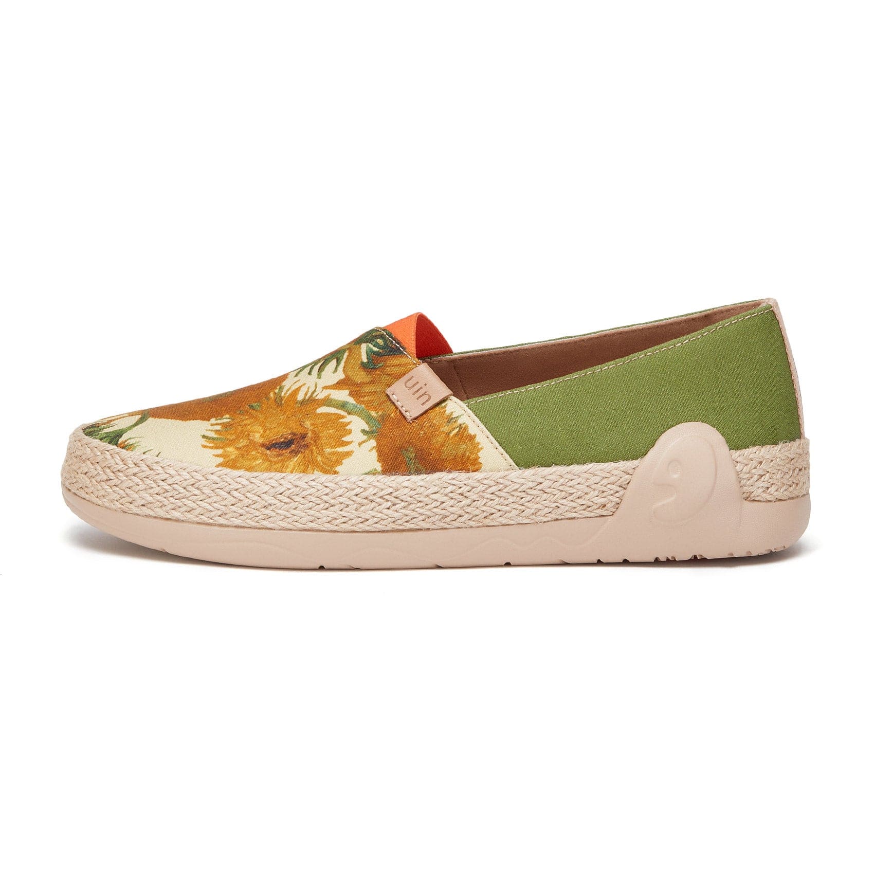 UIN Footwear Women Van Gogh Sunflowers Marbella I Women Canvas loafers