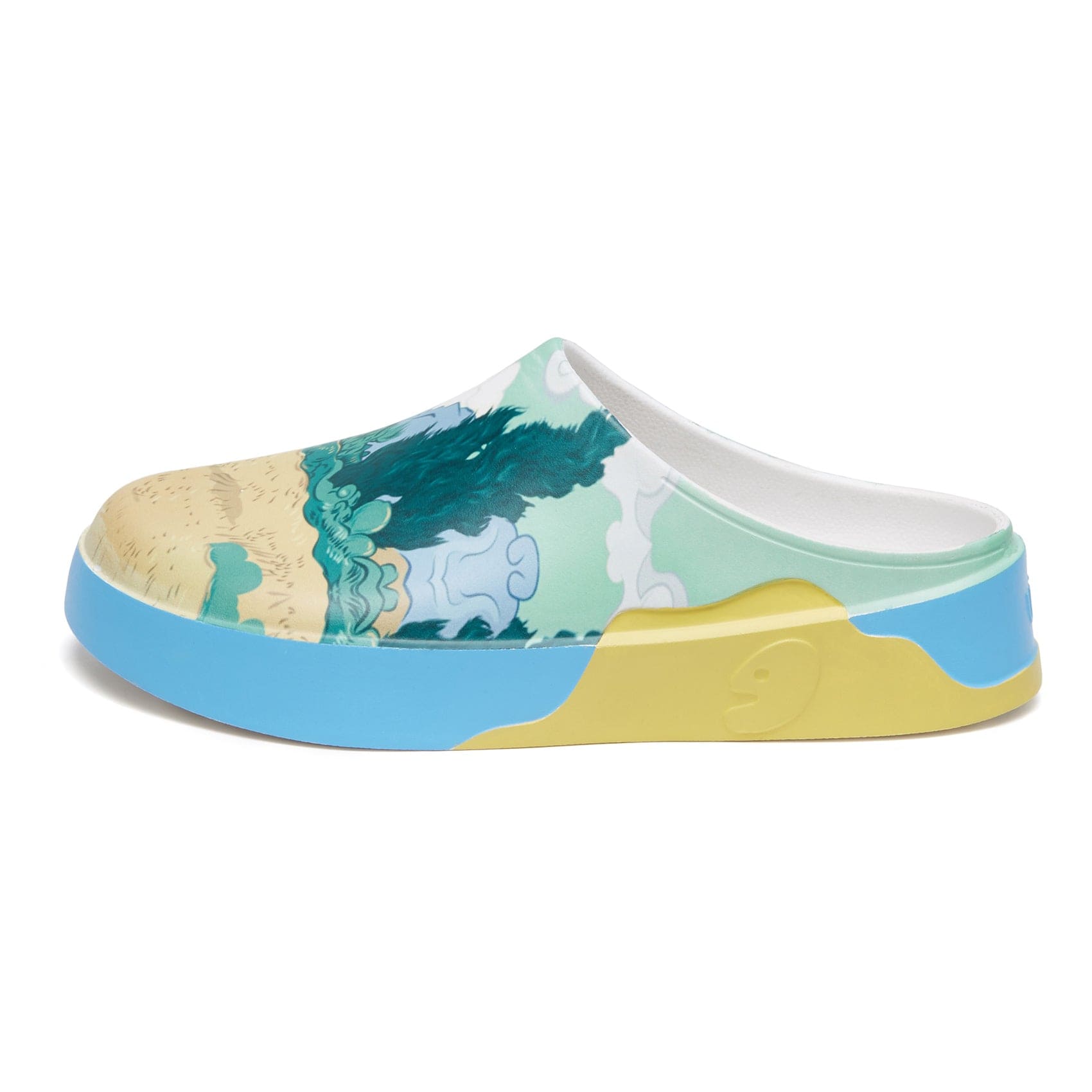 UIN Footwear Women Van Gogh Wheatfield with Cypresses Tenerife Women Canvas loafers