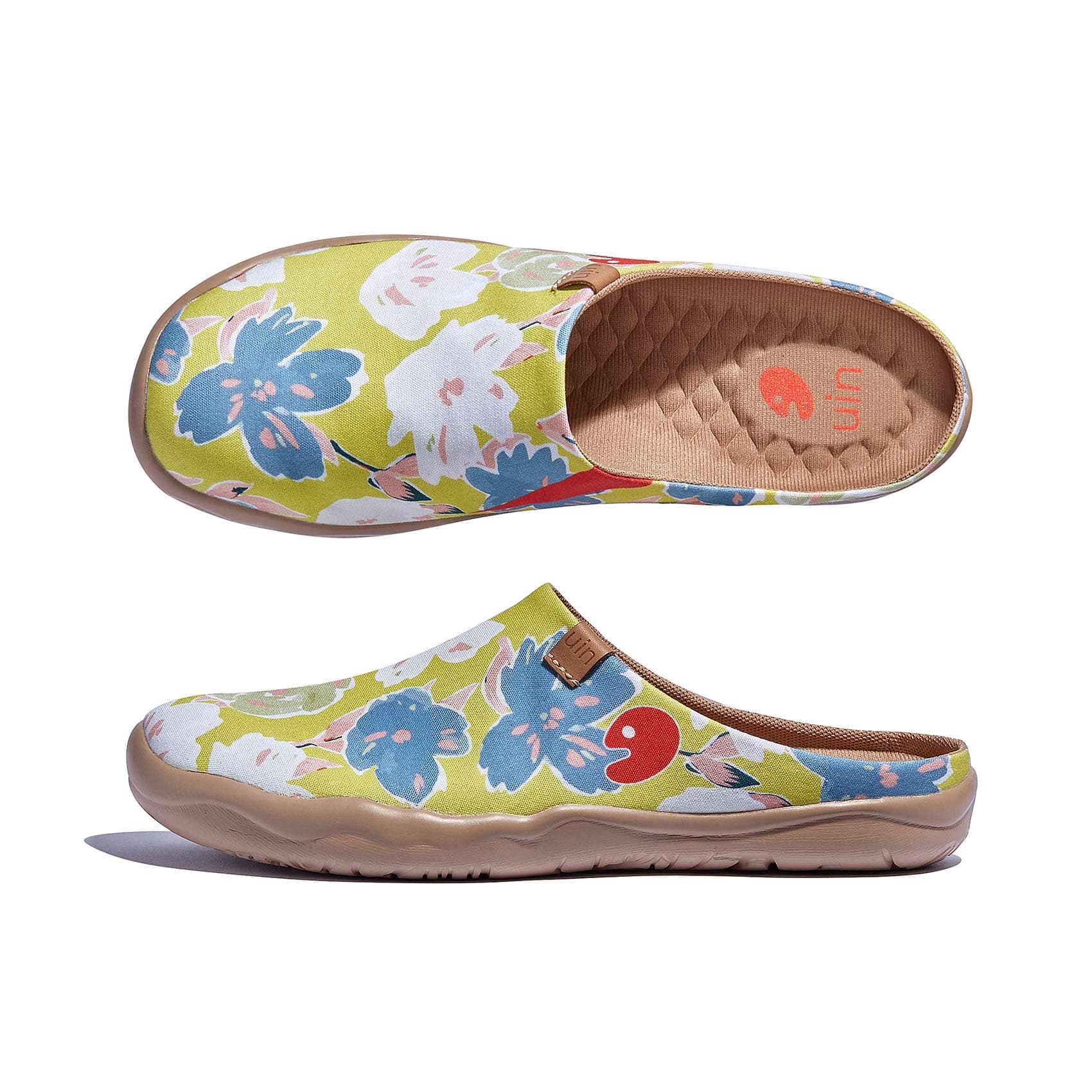 UIN Footwear Women Wildflower Fragrance Malaga Women Canvas loafers